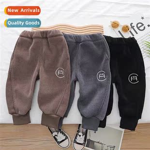 pants 2023 fall winter padded childrens Boys new