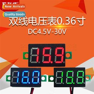 0.36 meter 30V DC4.5V inch voltmeter wire display Digal
