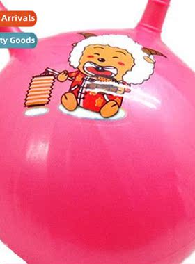 Carto rams horn inflatable ball Childrens toys