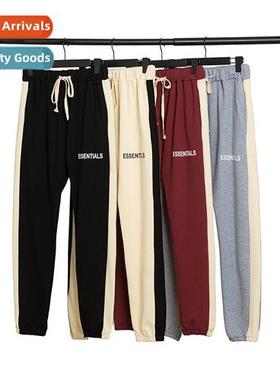 Tide fog rewireess California limed pants American tide high