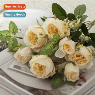 Simulati Flowers Fake Flowers Simulati 7 Sweeart Rose Silk F