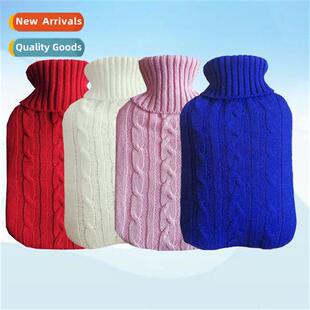 Woolen knted water-filled hot water bag knted cloth cover wa
