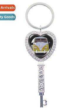 New Exquise car creative pattern peace symbols diamd-set sil