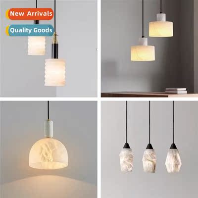 Copper Spain imported marble chelier -modern bar bedside bac