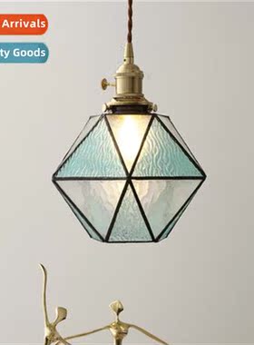 Vintage Japanese creative brass glass aisle corridor entranc