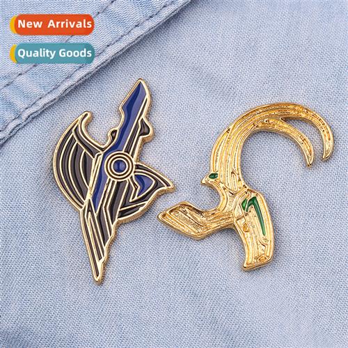 Thor 3 Twilight   Gods Loki Helmet Pin Marvel Collecti Thor