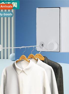 No-hole balcy telescopic invisible closline indoor  outdoor