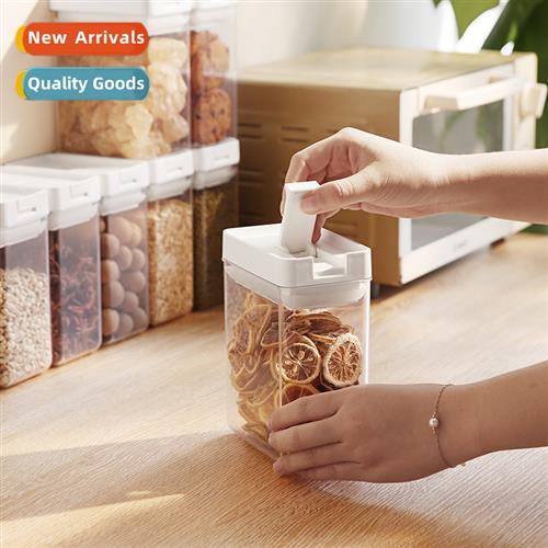 Kchen Japanese food sealing cans Plastic transparent moistur