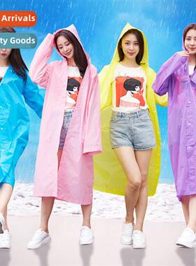 Hooded n-disposable raincoat Travel outdoor lightweight adul