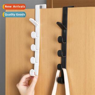 shelves Behind hooks wall coat punching door whout