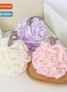 Bath flower high grade large size bath pearl bath ball lace