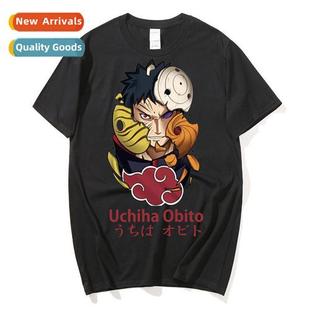 Summer youth T-shirt mens anime Naruto fashi men womens T-s