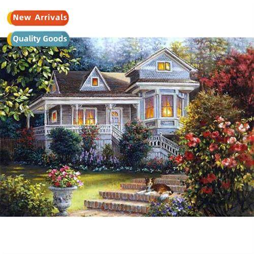 New an style living room diamd decorati wall painting forest