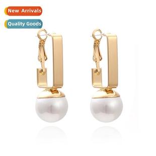 earrings light luxury New level buckle high pear geometric
