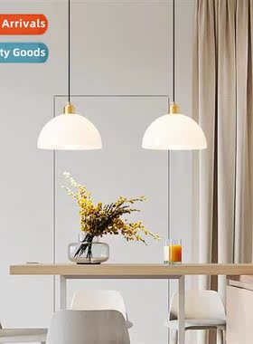 Modern simple dining room cream wind chelier light luxury be
