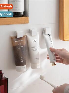 Toothpaste shelf wall-mounted room bathroom wall multi-purpo