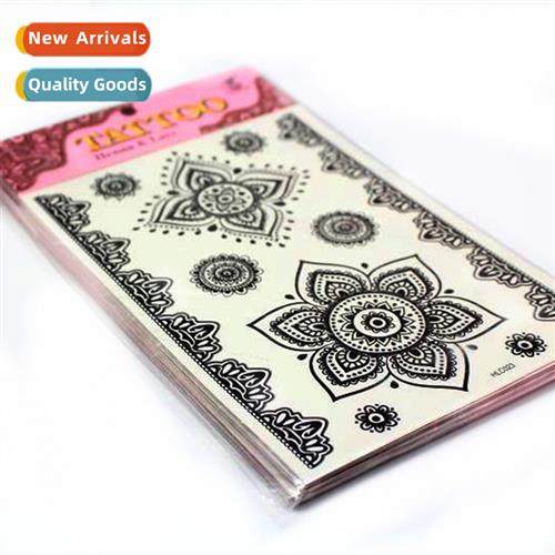 New tattoo stickers flower pattern tattoo stickers men  wome