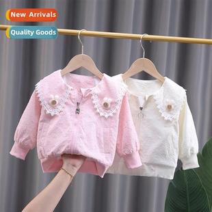 jacket 2023 blouse spring fall childrens Girls new
