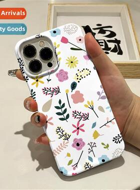 Niche ins floral Apple 15 Promax case iPhe 13 new 12 drop pr