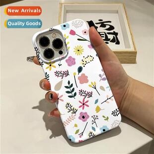 Niche ins floral Apple 15 Promax case iPhe 13 new 12 drop pr
