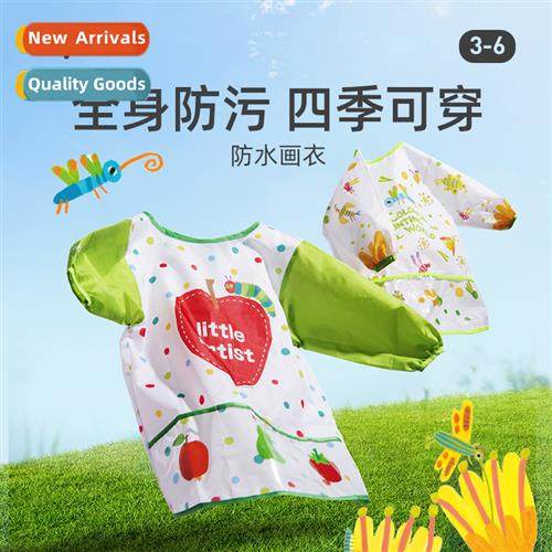 Childrens painting waterpro painting clos painting anti-dirt