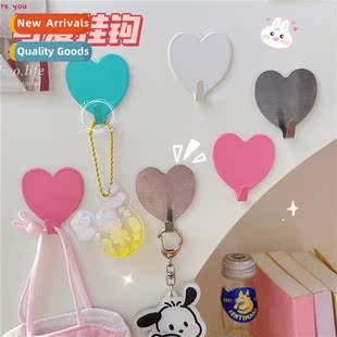 ins cute pink love hooks simple creative love sticky hooks s
