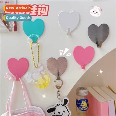 ins cute pink love hooks simple creative love sticky hooks s