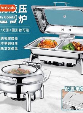 Stainless Steel Buffet StoveHydraulic Visible Electric Heat