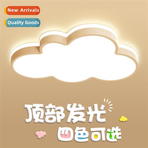 Warm childrens room cloud led ceiling light girls boys room