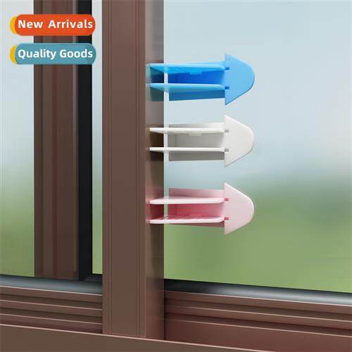 Closet sliding door lock cabinet sliding door catch anti-ope