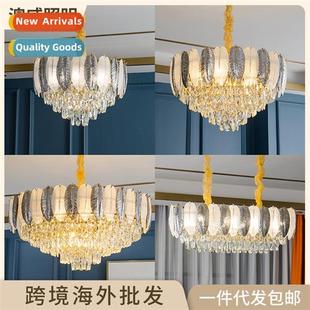 lights crystal living decorative Villa B&B duplex room hotel