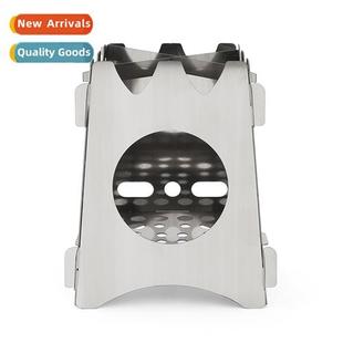 Outdoor Camping Foldable Stackable Stainless Steel Firewood