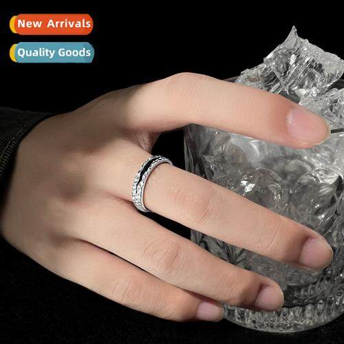 Retro Abyss Ring Mens Trendy Hip Hop Style Index Finger Ring