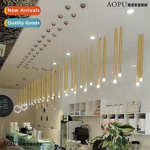 bar creative cylinder simple lam LED frt hall Modern chelier