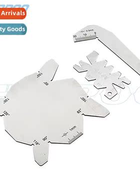 Set  3 Weld Gauge S/S Angle Gauge Angle Ruler Angle Sample T
