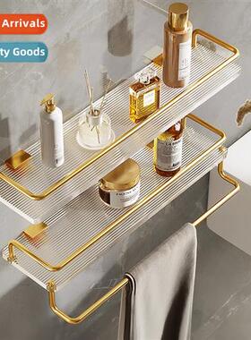 No-hole bathroom shelf wall mounted bathroom sink sink toile