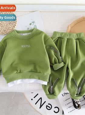 Autumn childrens clothing boys su 2023 fall  baby baby clos