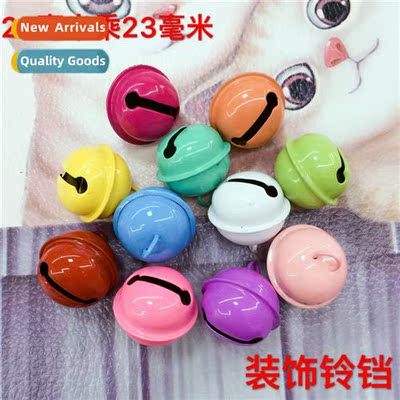 Hmade diy e word round Christmas colorful big bells bracelet