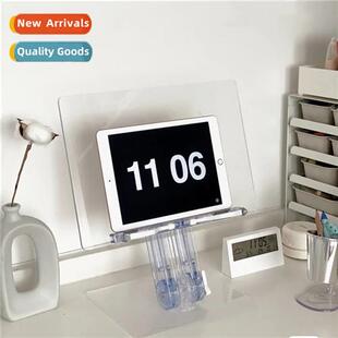 ins blogger high acrylic transparent reading shelf book hol