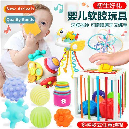 Collecti  baby h grasp rattle ball baby teaching aids rattle