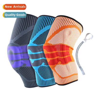 Sports knee pads new silice spring knted knee pads running b