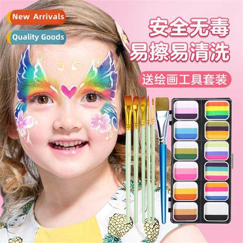 Childrens face painting paint tools stage ater body makeup w