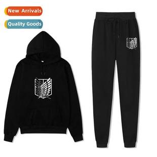 Tan Hooded Fall Casual Sweatshirt Winter Attack