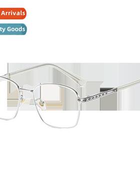 Crowe tide hundreds  business full-rim eyeglasses frame gold