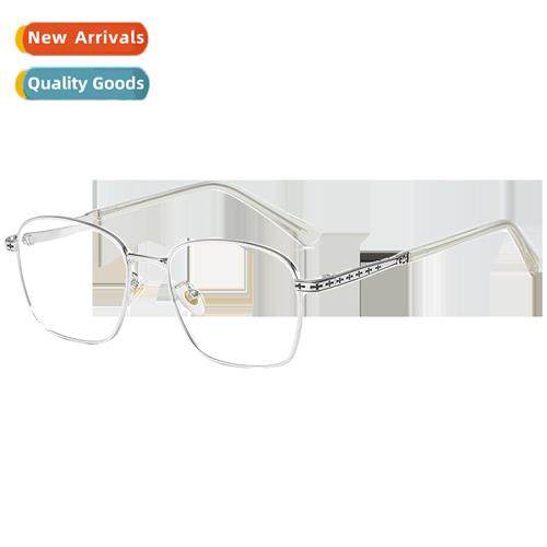 Crowe tide hundreds  business full-rim eyeglasses frame gold