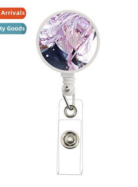 Retractable Badge Reel Anime Ghost Destructi Blade Carto Cut