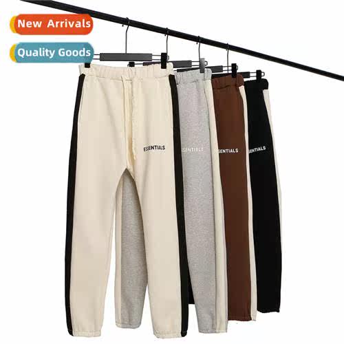 FOG ESSENTIALS Padded Fabric Patchwork Pants Mens Casual Swe