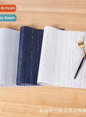 PVC n-slip mat classic features western food mat envirmental