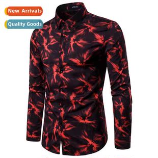 Sleeve Fashi Large Size Mens New Casual Digal 2019 Fall