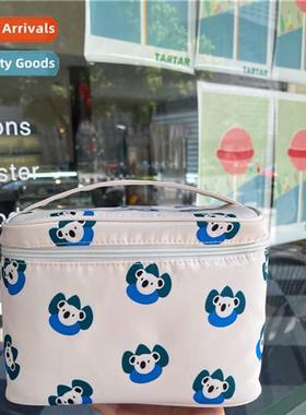 summer refreshing koala makeup bag ins style large capacy po